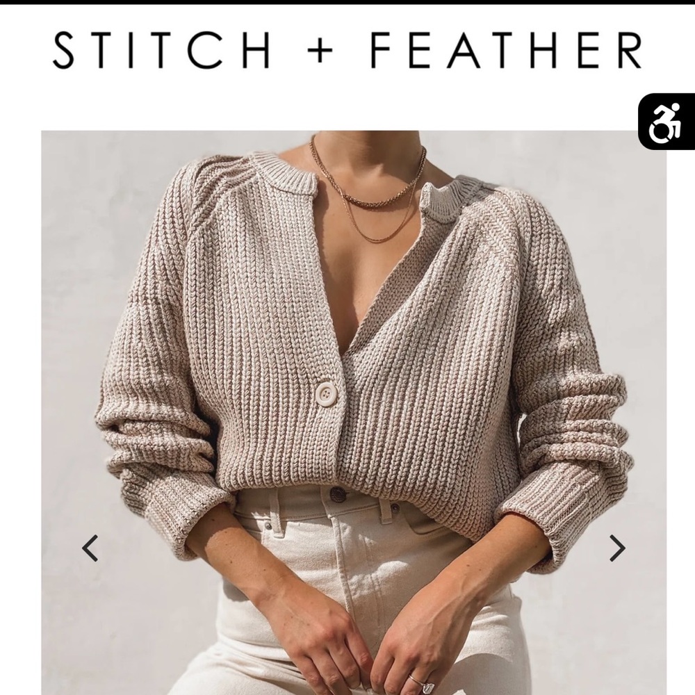 NWT button up sweater/cardigan